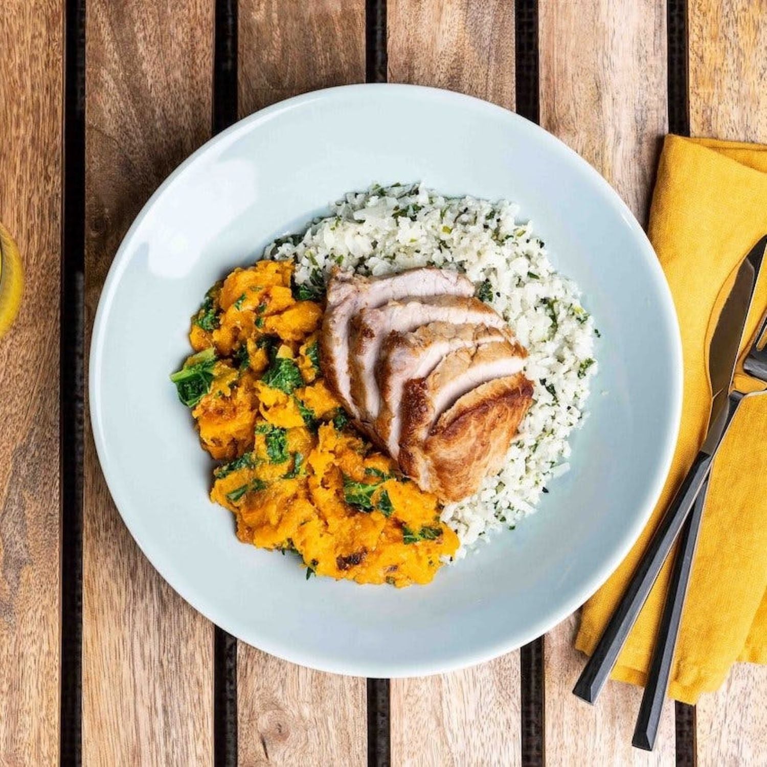 Pork Loin, Roasted Butternut Squash freeshipping - Boxnest